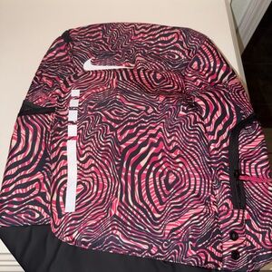 New Elite 'Kay Yow' Basketball Backpack Black Pink One Size
